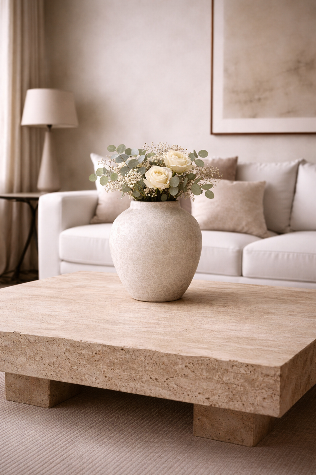 Nordic Speckled Ceramic Vase