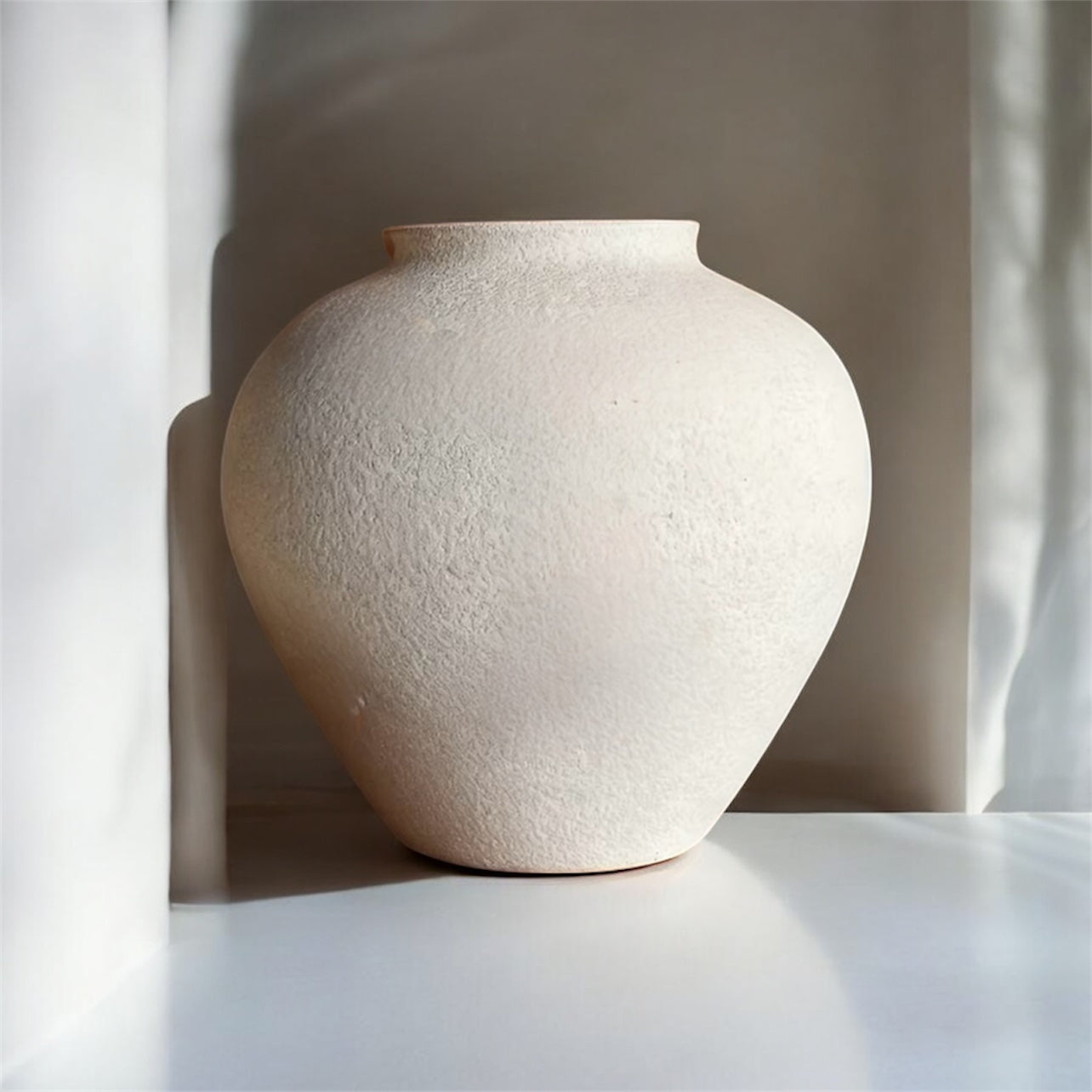 Artisan Moire Vase
