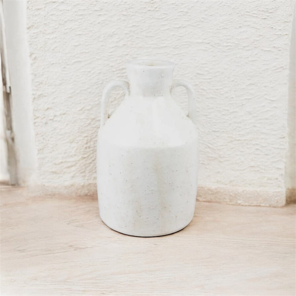 Portland Twin-Handle Vase