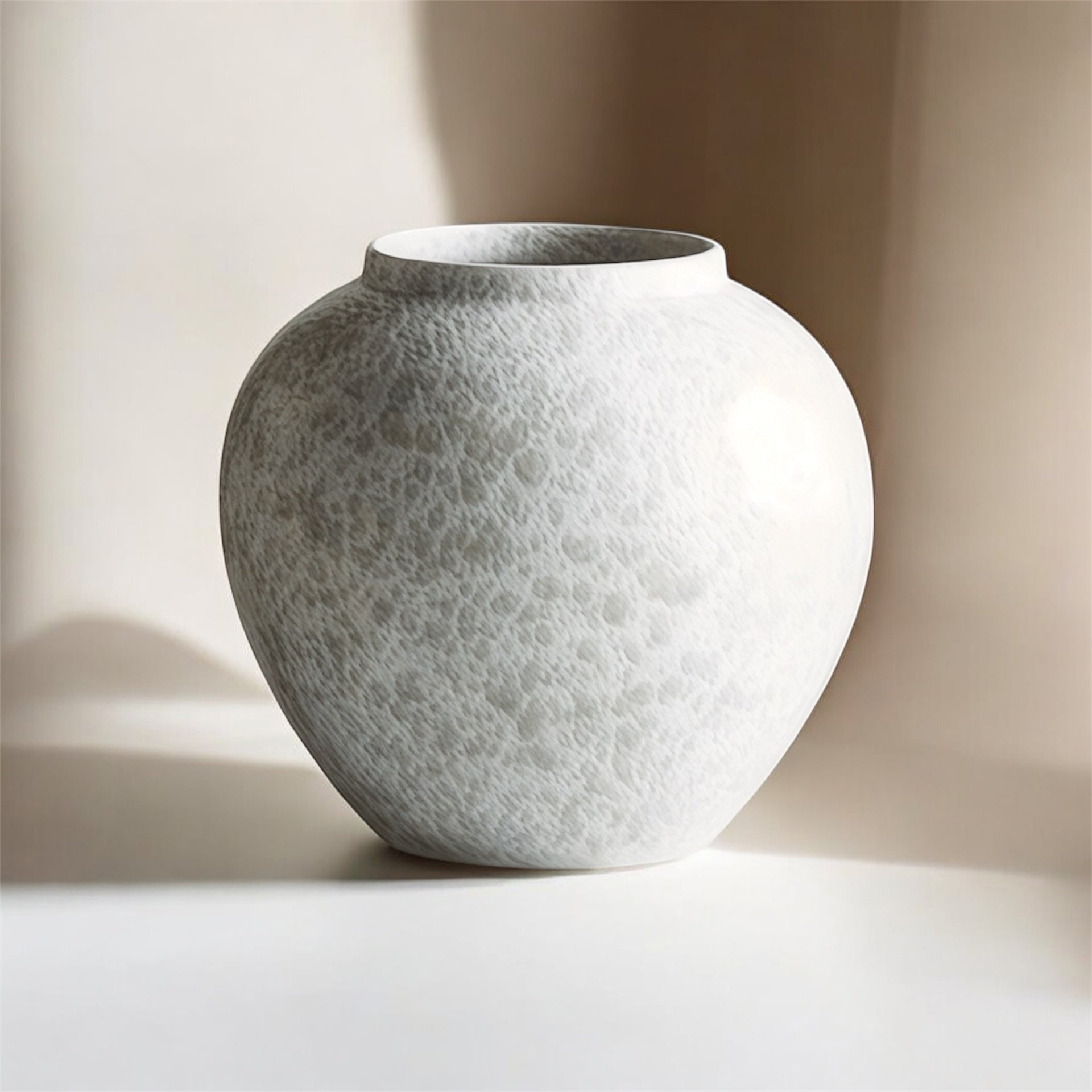 Nordic Speckled Ceramic Vase