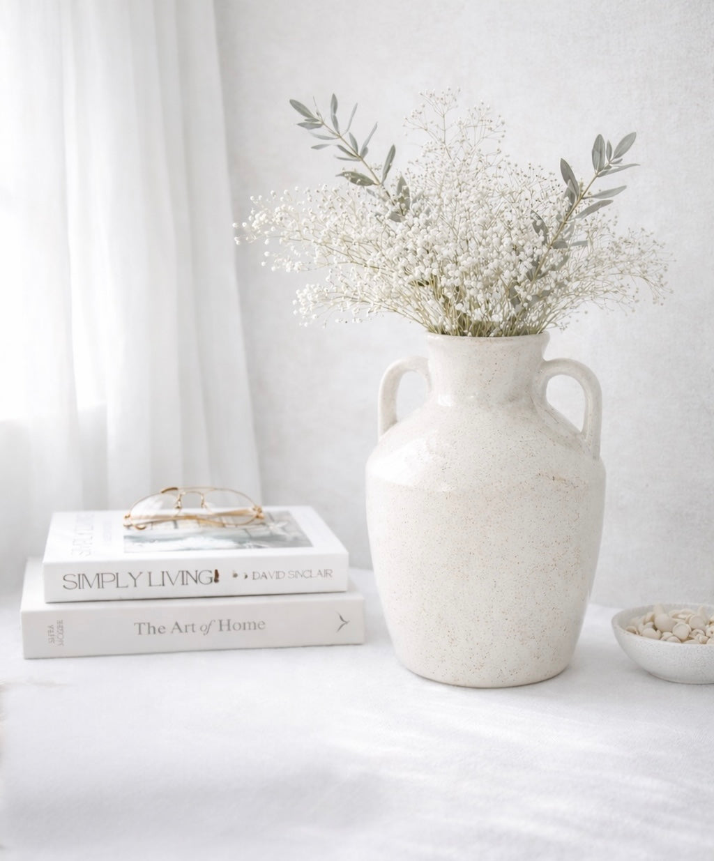 Portland Twin-Handle Vase