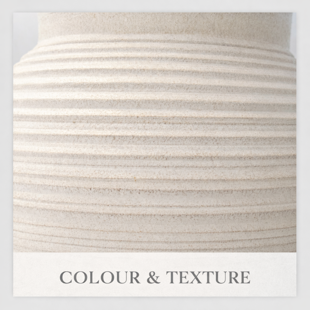 Swindale Ribbed Terracotta Vase