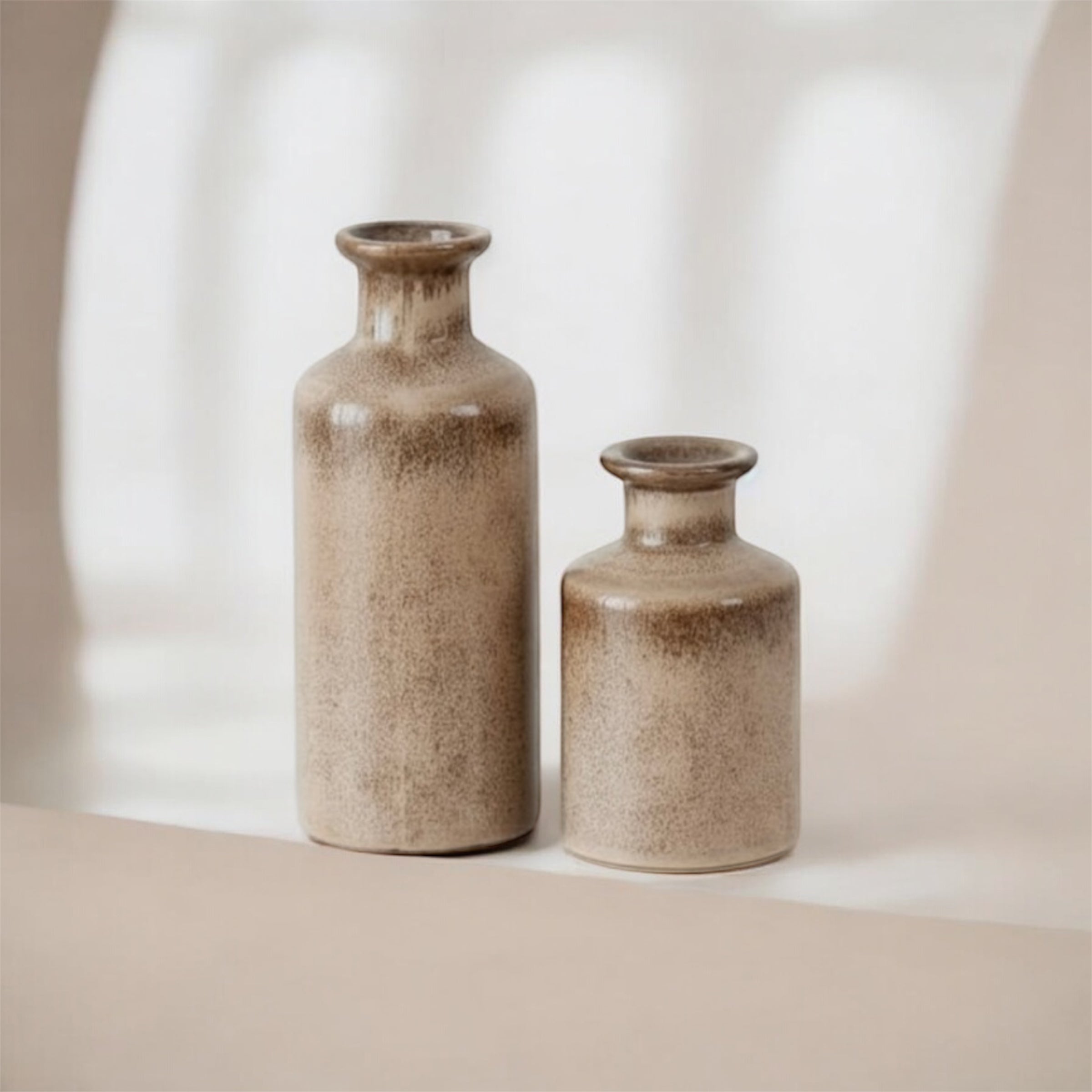 Nordic Porcelain Bud Duo Vase